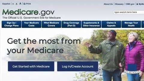 Create an Account on Medicare.Gov