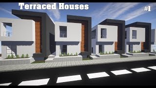 Minecraft - Lets Build a City Ep:2 Terraced House
