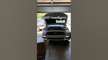 S650 Headlights Install for 2015-2017 Mustang #automobile
