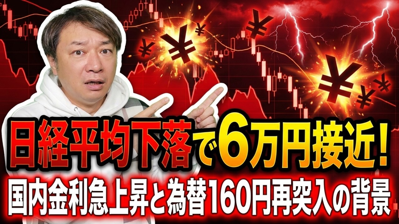 【日経平均6万円接近】空売り勢の“売り仕掛け”を警戒せよ!国内金利2.6%突破の裏に隠された「最終シナリオ」