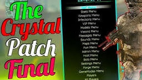 Mw2 Crystal v4 BEST Mw2 Mod Menu Backup  OMG_iTz_Shxdow