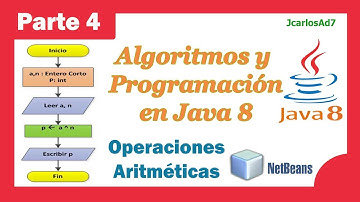 Operaciones Aritméticas, Matemáticas (4-25) Curso de Java - Algoritmos y Programación en Netbeans