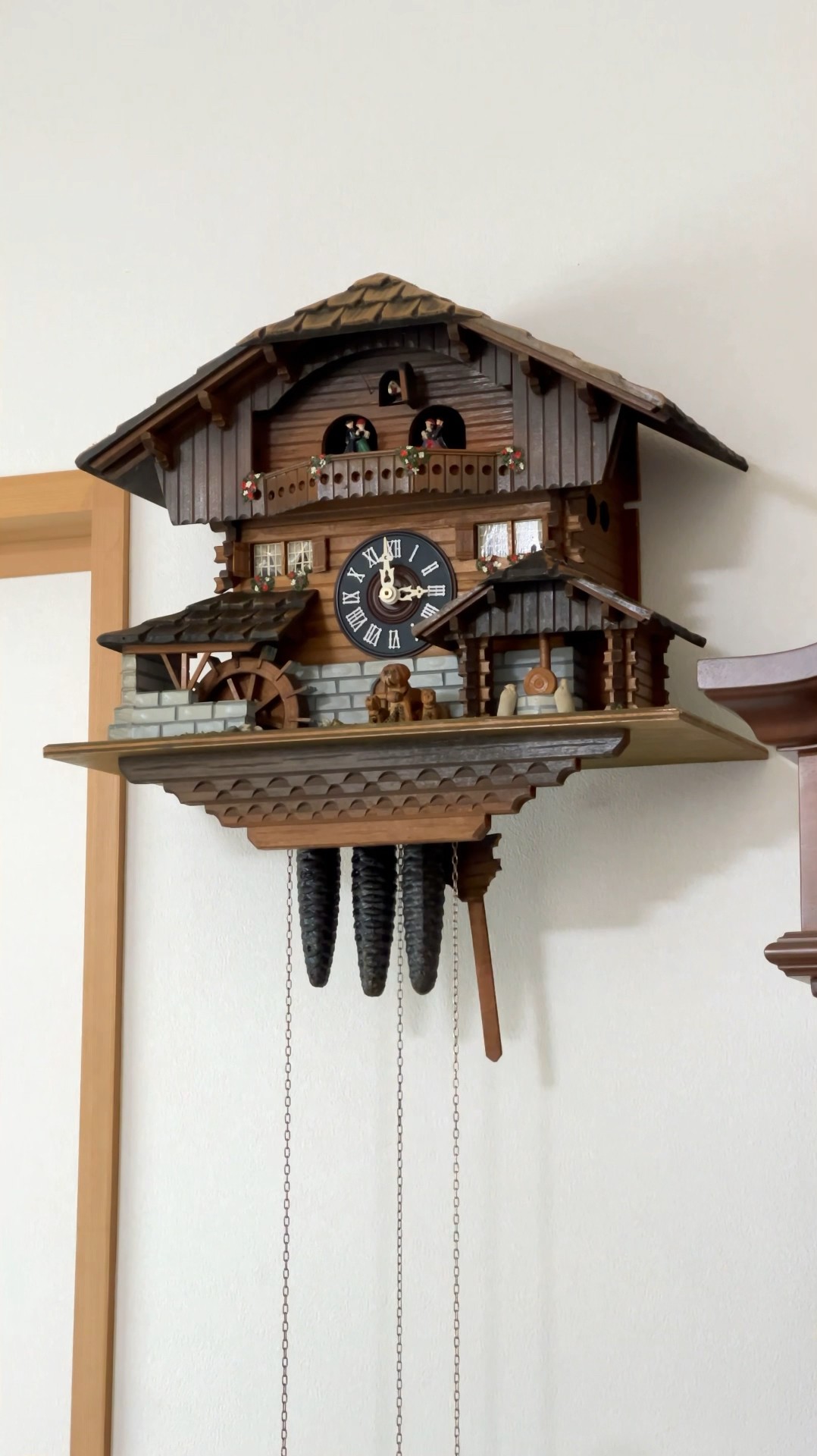 Lötscher Cuckoo Clock 1970's レッチャー カッコー時計 機械式鳩時計