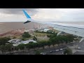 Landing at Buenos Aires in an Aerolineas Argentinas B737 MAX 8