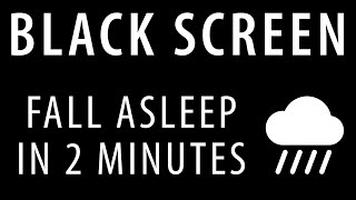 10 hours Relieve Stress and SLEEP  Better with rain Sounds for Relaxing BLACK SCREEN