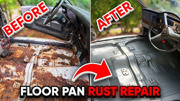 HOW TO REPLACE/REPAIR RUSTY FLOOR PAN IN 87 CHEVROLET CAPRICE LANDAU- COMPLETE GUIDE START TO FINISH