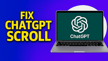 NEW! How to Fix ChatGPT Scroll Not Working 2025!