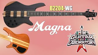 Бас-гитара Magna B2204-WG || Корпус из красного дерева