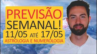 ⚠️PREVISÃO Semanal 11/05 - 17/05: Lua Nova revolucionária e maléfica?! | Astrologia, Numerologia