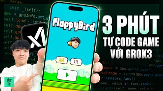 Dùng Grok3 tự code Flappy Bird và rất nhiều Game chỉ trong 5 phút, ai cũng làm được! screenshot 2