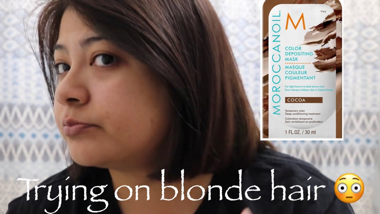 Blonde Hair Horror Mask - wide 3