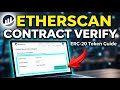 How to verify an ERC-20 token contract on Etherscan - Detailed Guide