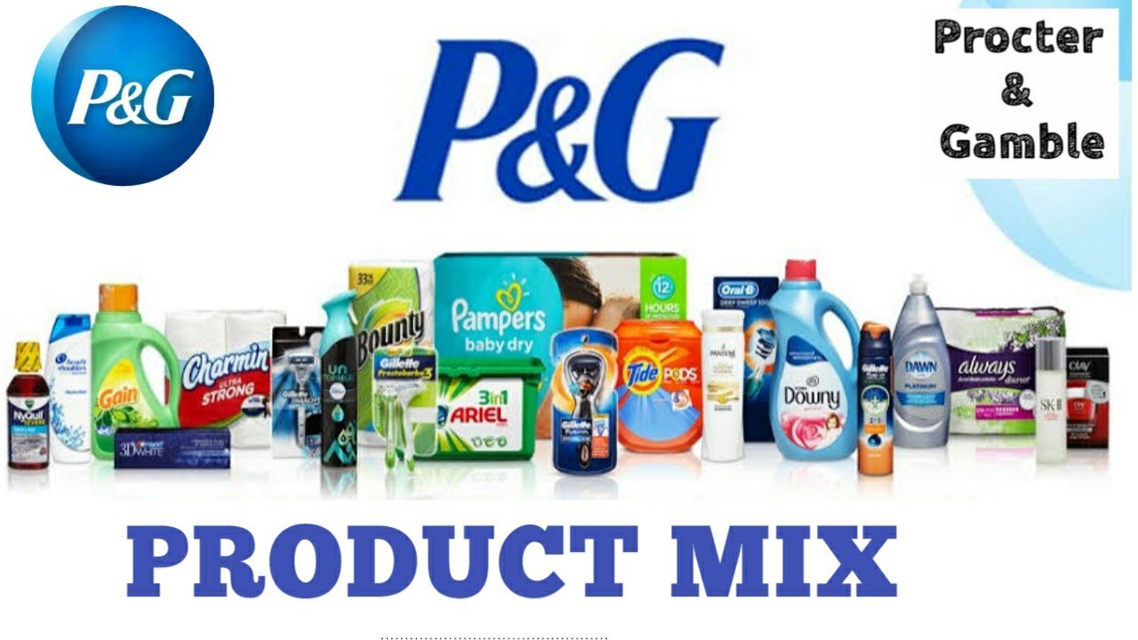 Products of Procter and Gamble India, Top Products of P&G, list of P&G  products, Product Mix