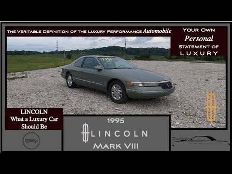 1995 Lincoln Mark VIII|Walk Around Video|In Depth Review|Test Drive