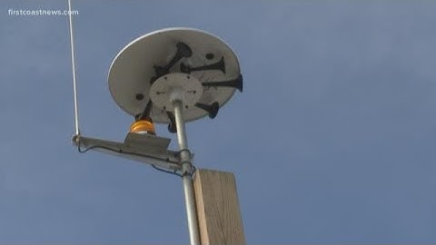 Lightning warning system up and running on the First Coast