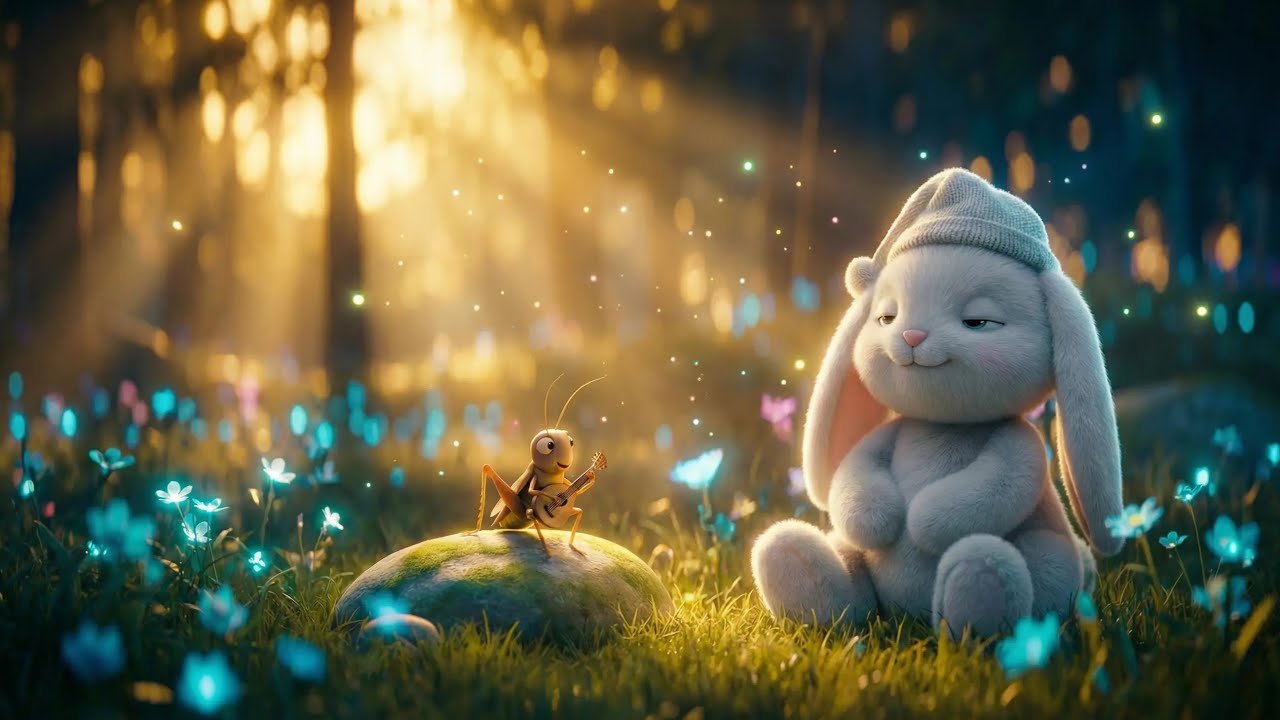 Cricket Lullaby for Baby Sleep ✨ Soft Soothing Bedtime Music