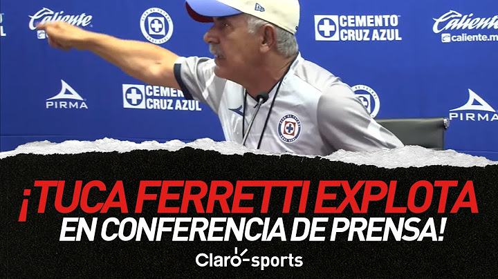 ¡Tuca Ferretti explota en conferencia de prensa!