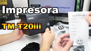 Mejor impresora Térmica para Tiendas en Colombia - Epson TM-T20iii Review Español