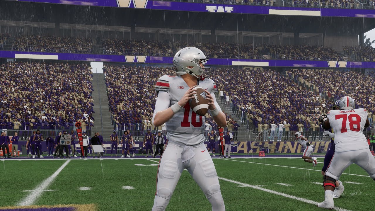 College Football 26 - Ohio State vs Washington - YouTube