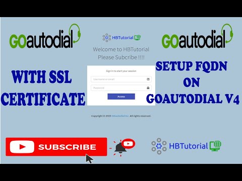 GOautodial V4 Setup FQDN and SSL Certificate |#goautodial #webrtc #fqdn #ssl #predictive dialer