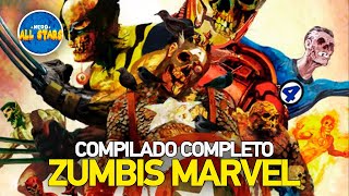 ZUMBIS MARVEL | Compilado História Completa