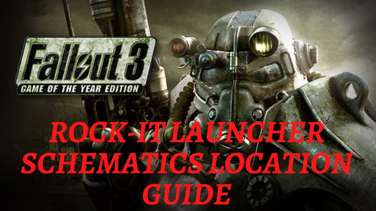 Fallout 3 Rock-It Launcher Schematics Location Guide - YouTube