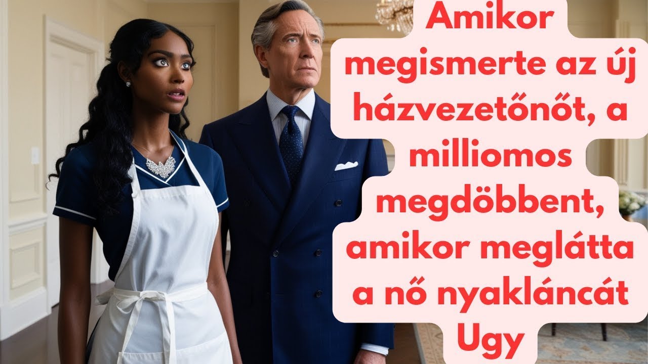 Amikor megismerte az új házvezetőnőt, a milliomos megdöbbent, amikor meglátta a nő nyakláncát Ugy