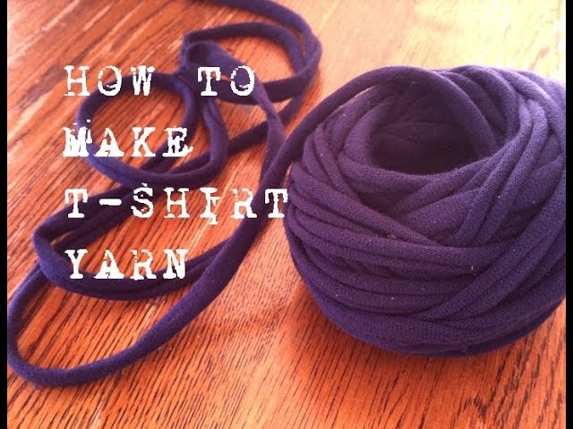 Thick T-shirt Yarn: Photo Tutorial and Video Tutorial - Winding Road Crochet