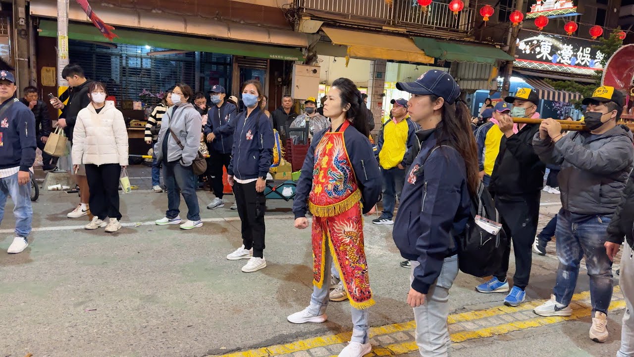2025/3/30 乙巳年下營香,下營濟中壇中壇元帥率領忠義堂八家將、中壇元帥神轎入廟