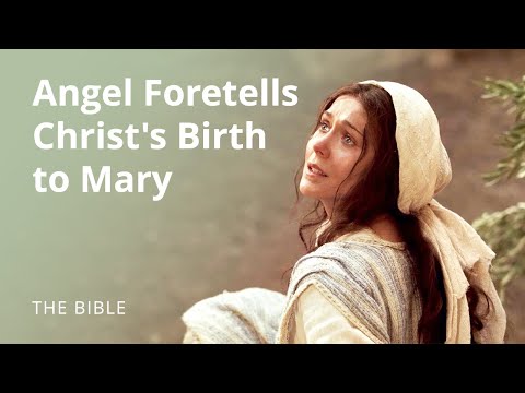 An Angel Foretells Christ&rsquo;s Birth to Mary