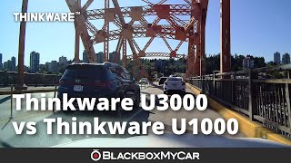Thinkware U3000 vs U1000 4K Comparison | Sample Footage | BlackboxMyCar
