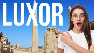 TOP 10 Things to do in Luxor, Egypt 2024!