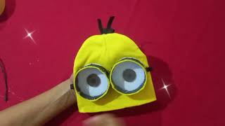 como realizar un gorro minion para bebe🤗