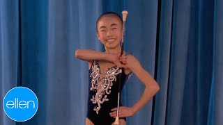 An Astounding 12-Year-Old Baton Twirler (Season 7) Resimi