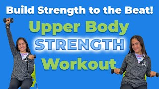 Build Strength to the Beat! 15 Minute Upper Body & Brain Strength Workout