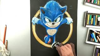 Drawing Sonic the Hedgehog Meme | Рисуем Соника Ежика [TimeArt]