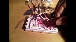 5 light-coupled ring oscillators