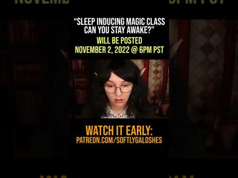 (Teaser) Can you stay awake? Sleep Magic 101 Class ASMR - (Teaser) Can you stay awake? Sleep Magic 101 Class ASMR