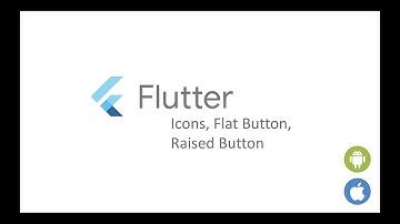 Flutter Tutorial for Beginners - #9 Icons, Flat Button & Raised Button