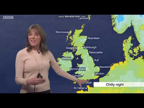 Louise Lear BBC Weather - 28th September 2018 (60 fps)