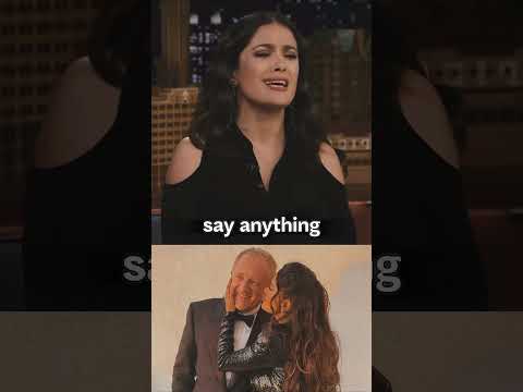 Salma Hayek’s husband’s phone app notifications drove her crazy. #short #salmahayek