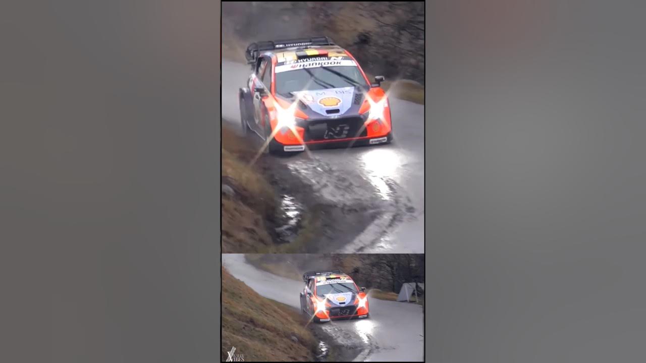 🇧🇪T.Neuville🔥Attack Shakedown🇲🇨 WRC Rallye MonteCarlo 2025🏁wrc 
