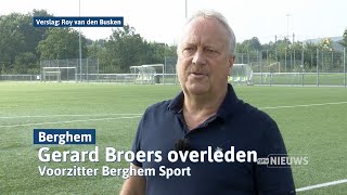 Duizendpoot Gerard Broers uit Berghem overleden I Dtv Oss & Bernheze