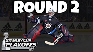 NHL 24 Goalie Be a Pro #33 | PLAYOFFS ROUND 2