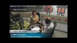 Gabi Badaluta Interviu la Radio cu Mihai Pacurar - Cu inima deschisa 05 09 2019