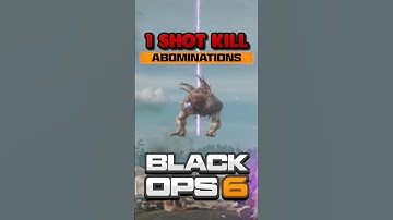 Takeout Abominations with 1 BULLET in BLACK OPS 6