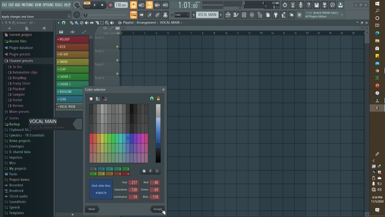 How To Make Playlist And Colour In Fl Studio YouTube how-to-make-playlist-and-colour-in-fl-studio-youtube