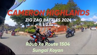 🏔️ CAMERON HIGHLANDS (CH) 2024 | Raub to Sg Koyan 1504 | ZIG ZAG BATTLES