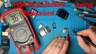 FitBit Surge How to disassembly,battery replacement