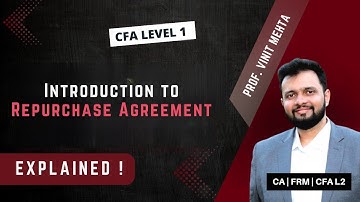 Introduction to REPO | Finance Prof Vinit Mehta | The Capstone Learnings